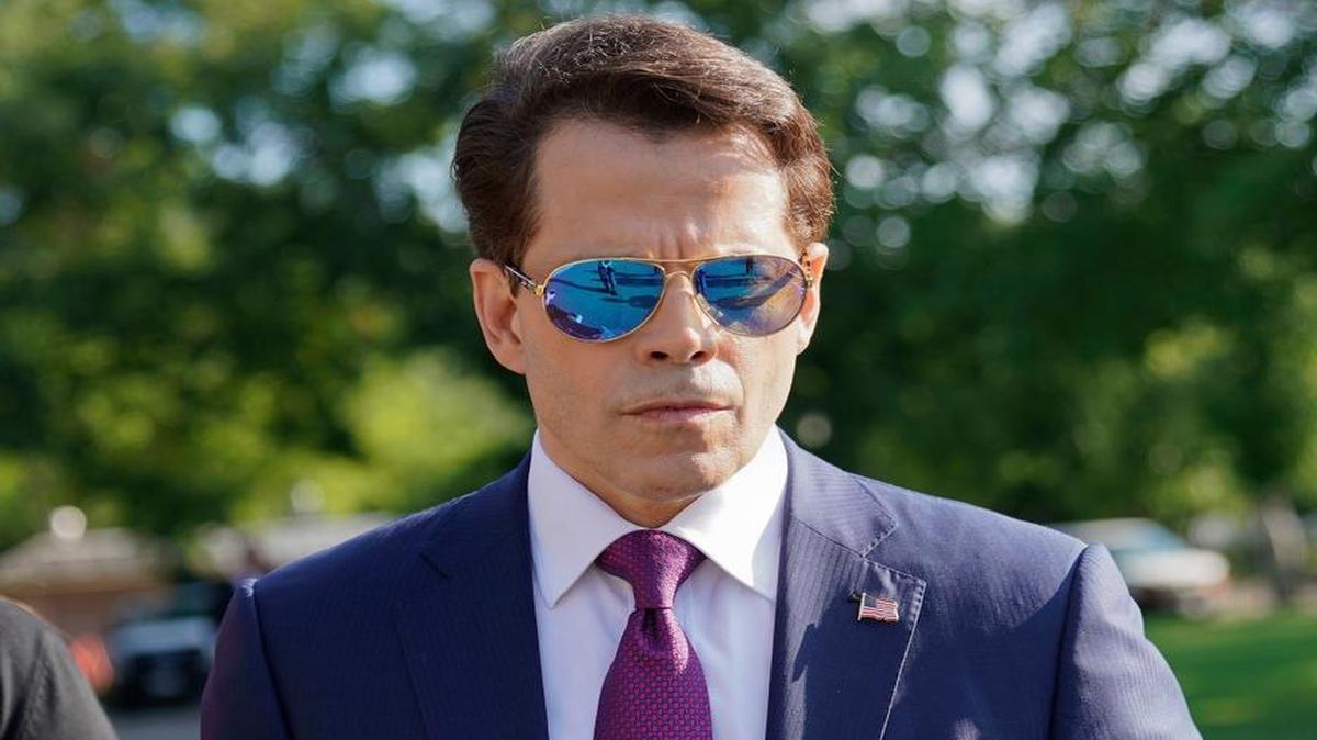 Former White House communications director Anthony Scaramucci walks back to the West Wing of the White House in Washington, Tuesday, 25, 2017. He has launched a new media outlet.