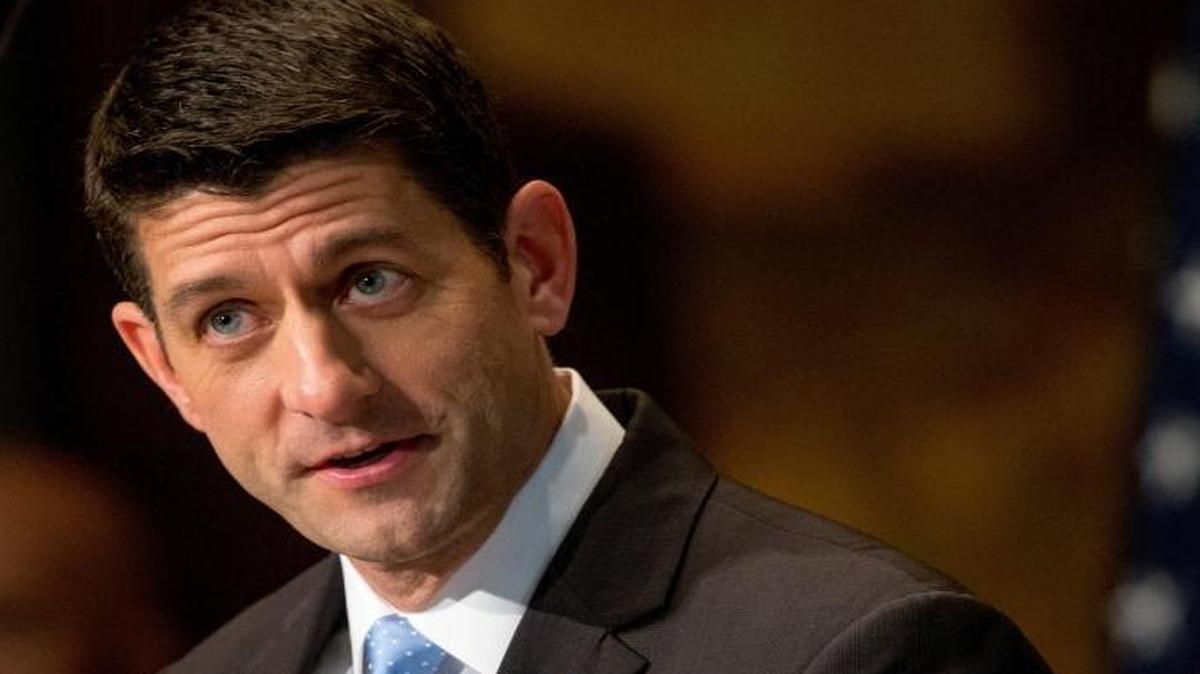 FILE - In this April 27, 2016 file photo,House Speaker Paul Ryan of Wis. speaks in Washington. Paul Ryan is refusing to support Donald Trump as the Republican nominee for president.