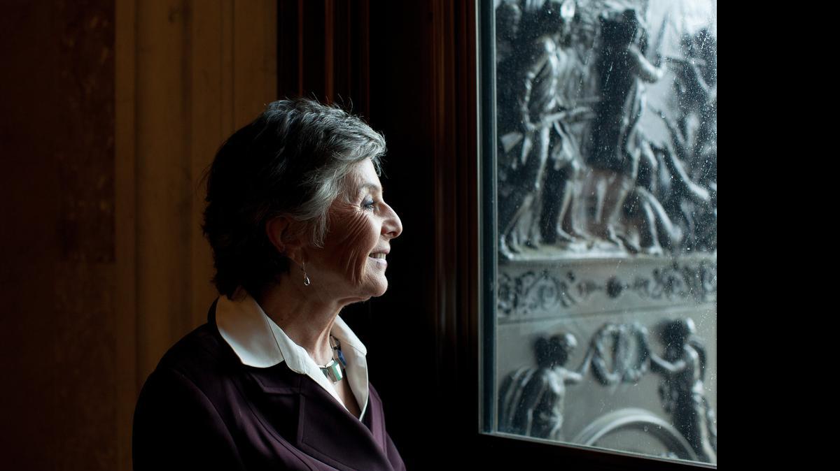 
Sen. Barbara Boxer, D-Calif., poses for a portrait in the U.S. Capitol building in Washington, D.C., June 2, 2015.
