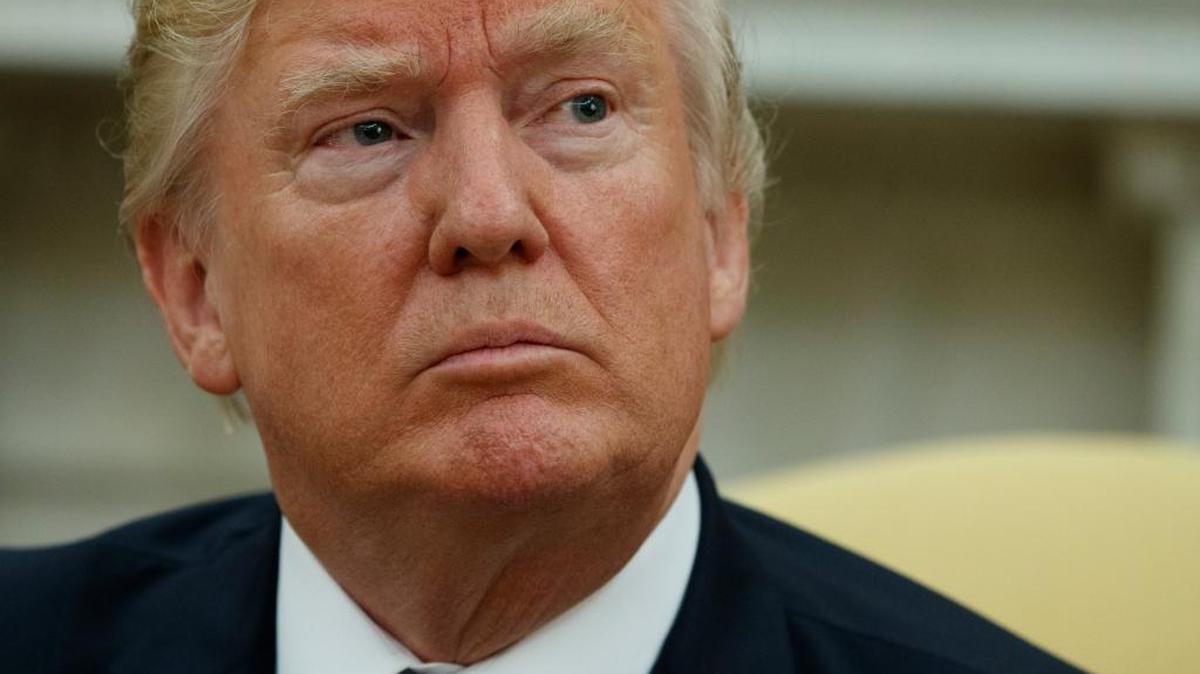 President Donald Trump, who is a driving force in both of this week’s special elections, listens during a meeting with Panamanian President Juan Carlos Varela in the Oval Office of the White House in Washington, Monday, June 19, 2017.