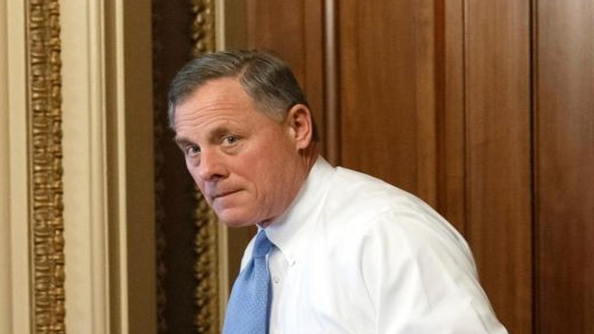 Sen. Richard Burr, R-N.C., shown leaving a closed-door GOP caucus luncheon at the Capitol in Washington, D.C. on Tuesday, Jan. 14, 2014.