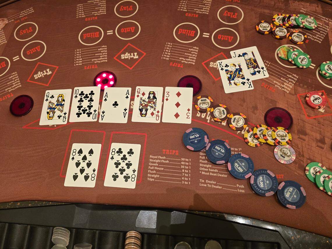 The Toronto man won the jackpot with a royal flush.