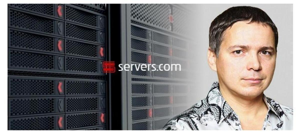 An image of Alexsej Gubarev from the Russian website of Servers.com, which is owned by his company XBT Holding. From Servers.ru website.