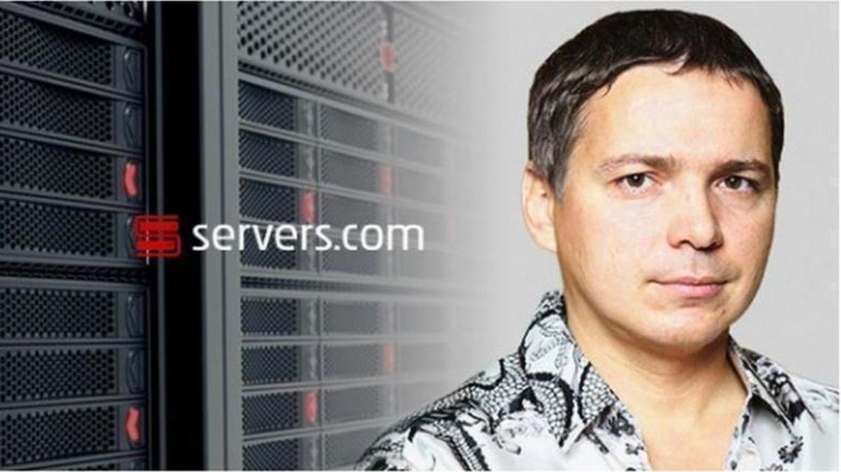 An image of Alexsej Gubarev from the Russian website of Servers.com, which is owned by his company XBT Holding. From Servers.ru website.