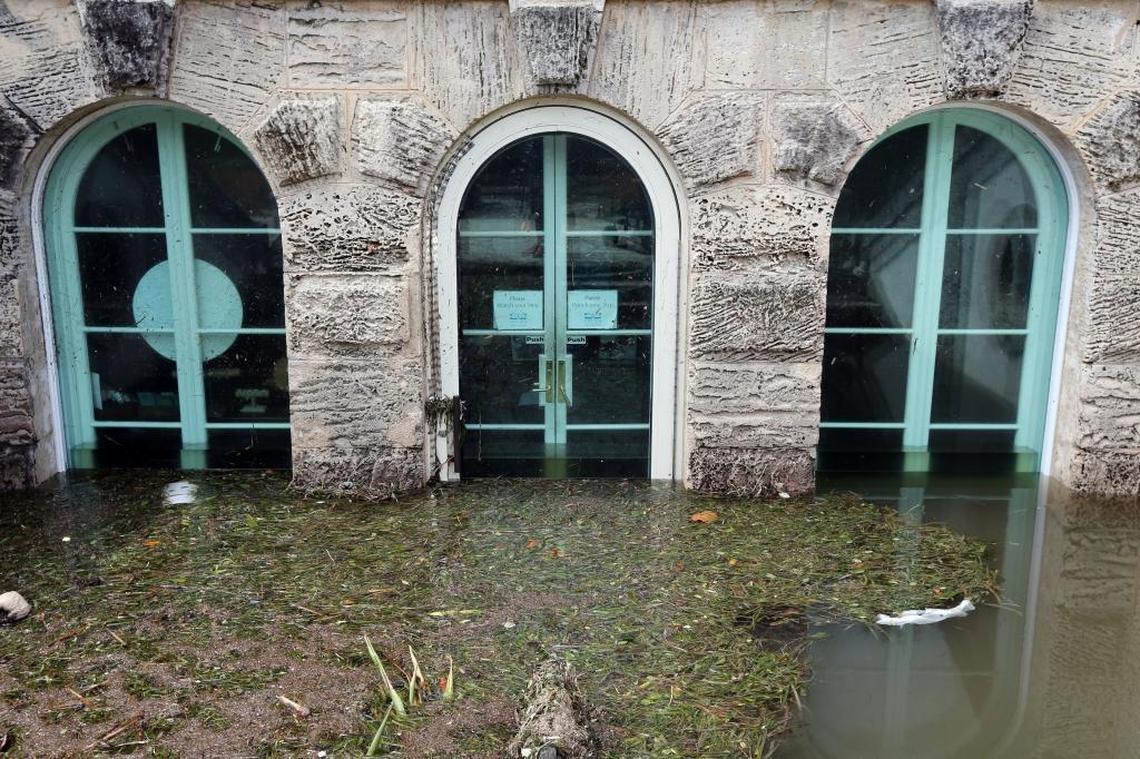 Storm surge from Hurricane Irma in 2017 flooded the basement at the Vizcaya Museum and Gardens, destroying a cafe and gift shop. The surge caused millions of dollars in damage to the gardens and house that took nearly five years to repair.