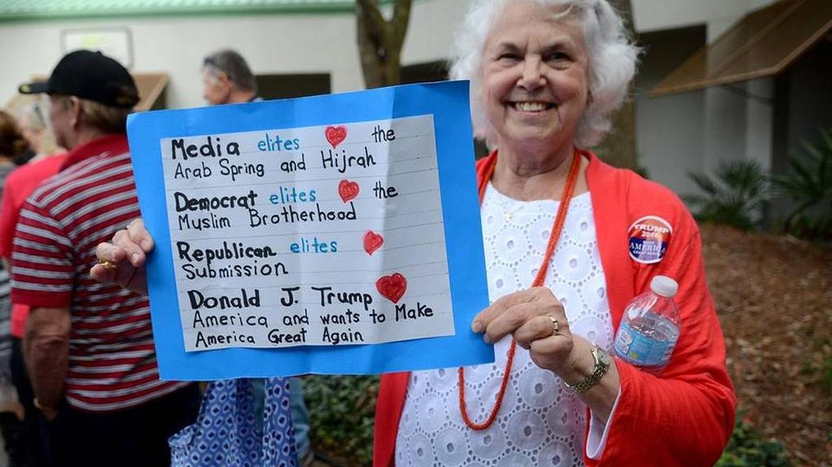 Thousands turned out to hear Republican frontrunner Donald Trump speak on Wednesday afternoon at the Westin Hilton Head Island Resort and Spa.