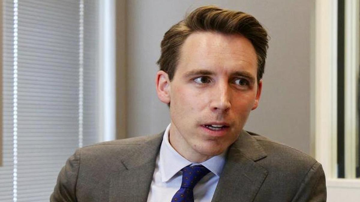 This June 2016 photo provided by St. Louis Public Radio/KWMU shows University of Missouri law professor Josh Hawley. Hawley is planning to form an exploratory committee to consider a U.S. Senate run against Democrat Claire McCaskill.