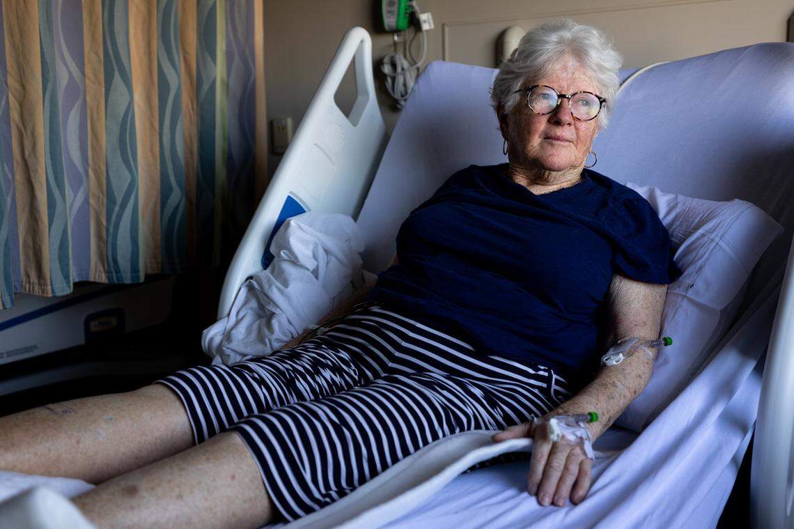 Martha Troy, 78, was treated for a rattlesnake bite on Feb. 17 at Banner – University Medical Center Phoenix.