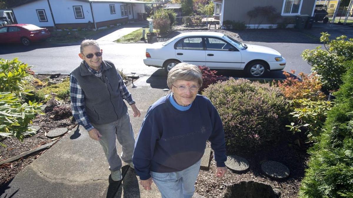Donald and Fran Shoemaker of Lacey, Washington, are among the more than 65 million retirees, veterans and Americans with disabilities who will receive an average raise of $5 per month in their Social Security checks in 2017. They are shown with their 1991 Toyota Corolla with 111,000 miles at their home.