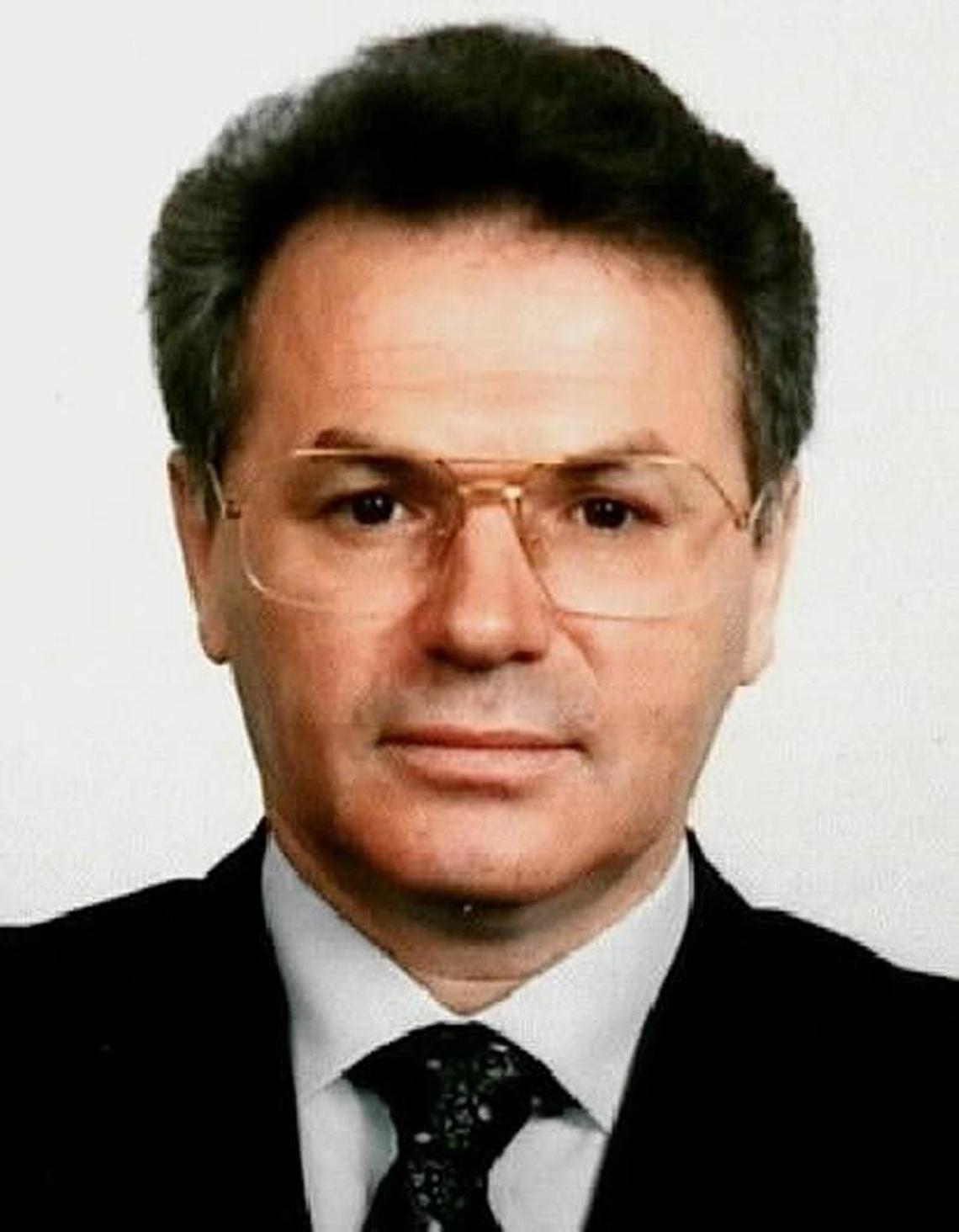 Former Kazakh Energy Minister Viktor Khrapunov, shown in this photo from an Interpol notice in 2012, faces civil lawsuits in the United States alleging that he and his family laundered stolen money through property in the United States and elsewhere.