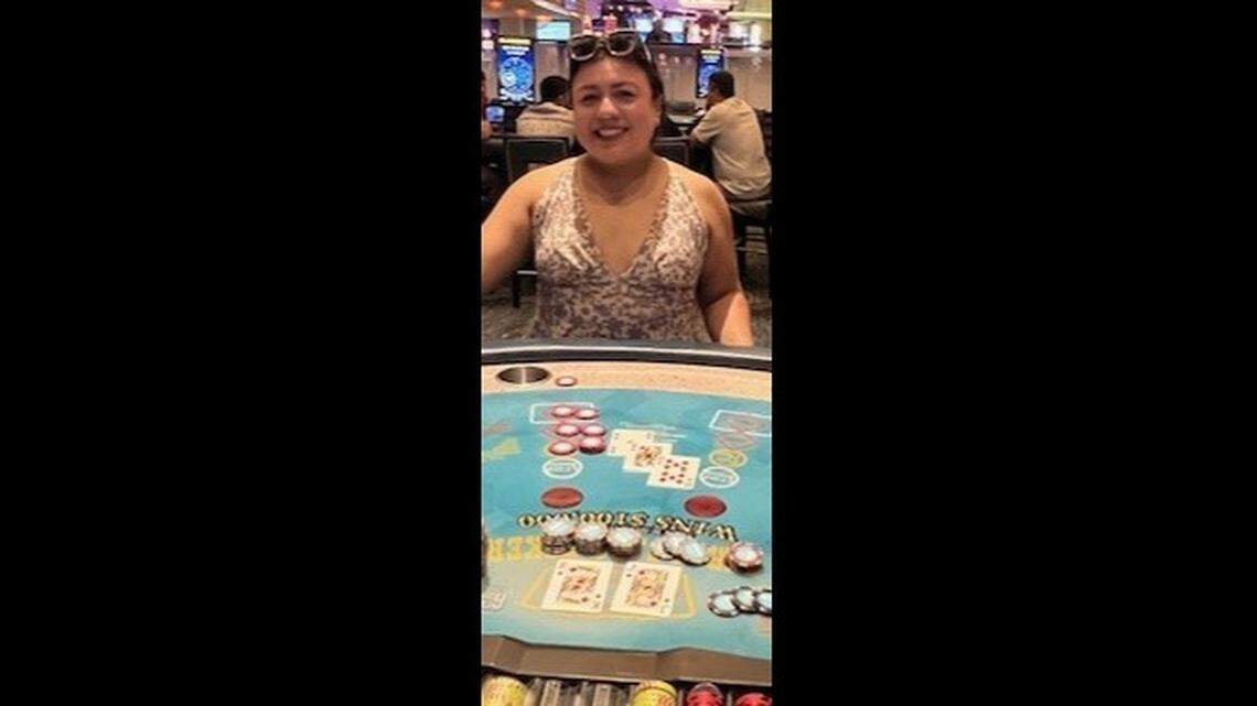 The California jackpot winner is pictured.