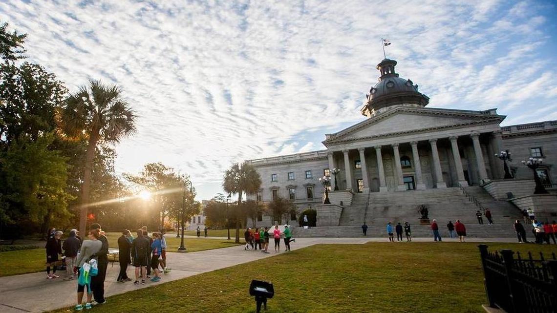 The South Carolina State House in Columbia, S.C.