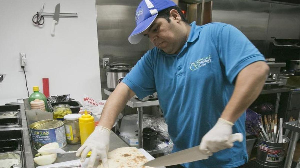 Salam Bunyan has worked as a chef in five-star hotels before coming to Boise in 2008 as a refugee. He's now the owner and chef at The Goodness Land, which serves Iraqi/Middle Eastern cuisine.