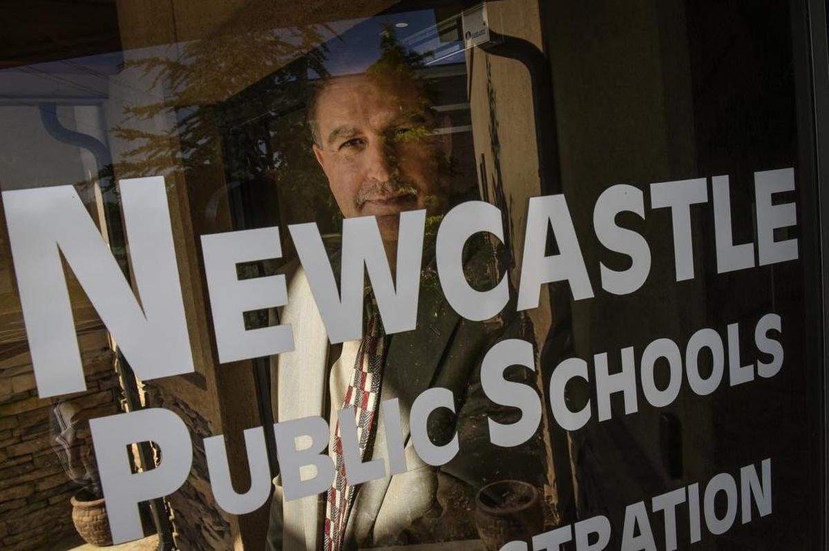 "I've done this job a long time, and this is the hardest I've ever had it," said schools superintendent Tony O'Brien of the impact of budget cuts in Newcastle, Oklahoma.