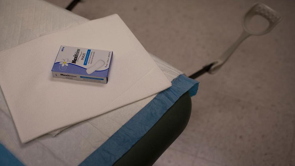 
A room is readied for a patient receiving an abortion at the Planned Parenthood clinic in Sioux Falls, S.D., in this 2014 photo.
