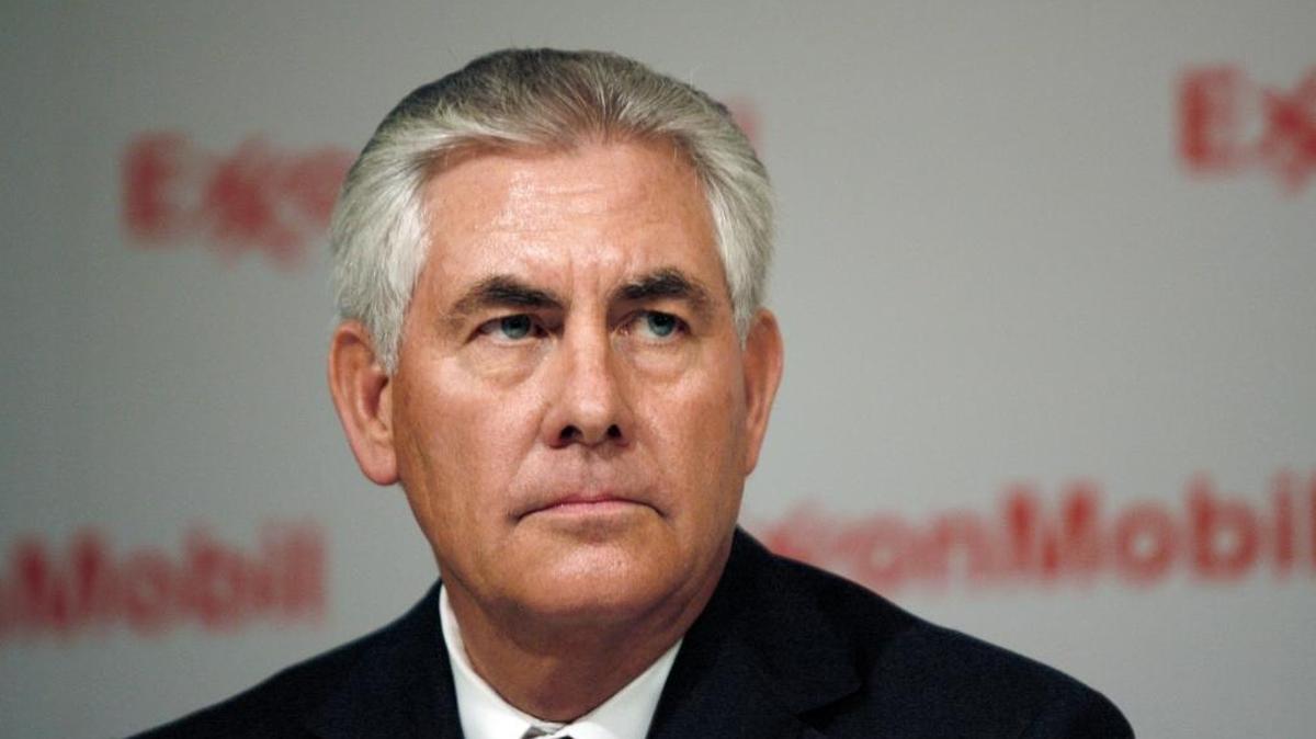Emails from an alias account of Secretary of State Rex Tillerson, former Exxon Mobile CEO, are lost, the company says.