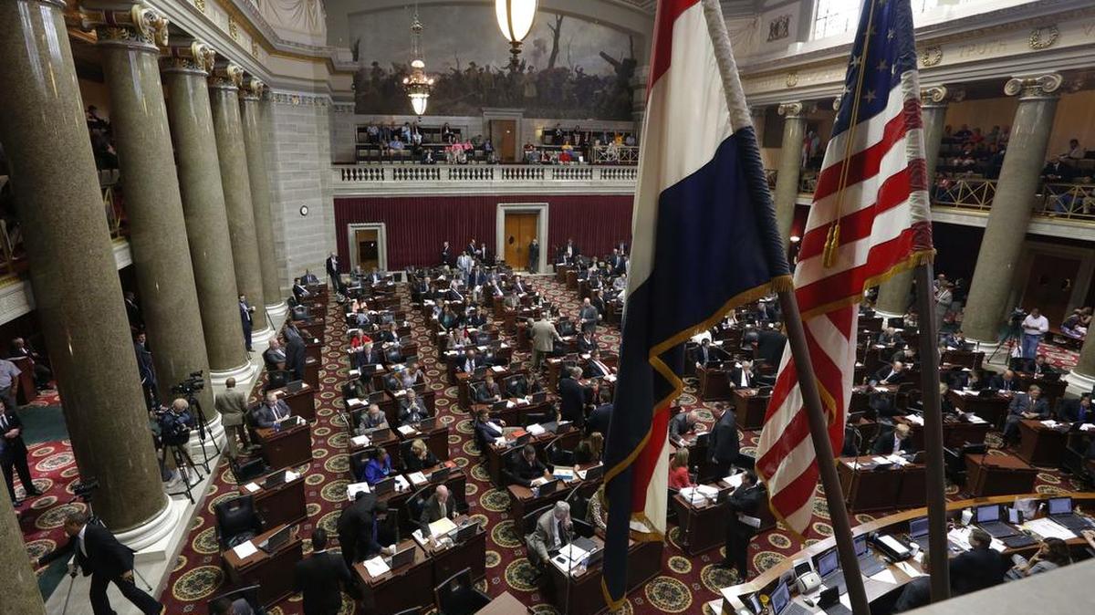 The Missouri House of Representatives meets.
