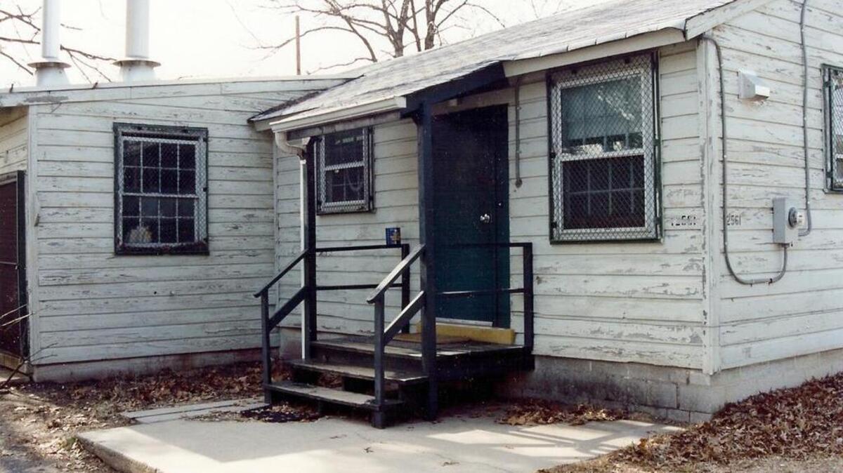House in Fort Meade, Maryland, where psychics gathered to remotely spy on the U.S. embassy in Iran during the hostage crisis. The house was razed when the psychic program ended in 1995.
