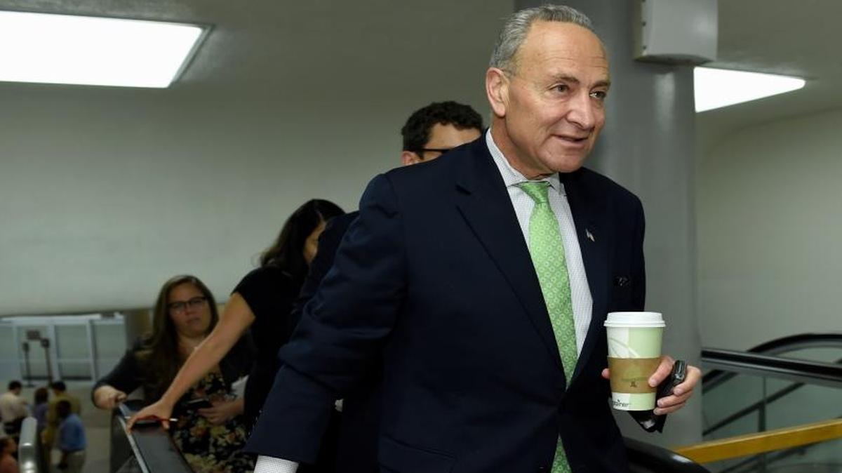 
Sen. Chuck Schumer, D-N.Y., on Thursday became the first Democratic senator to announce his opposition to the Iran nuclear deal. The White House said Friday it doesn’t matter.
