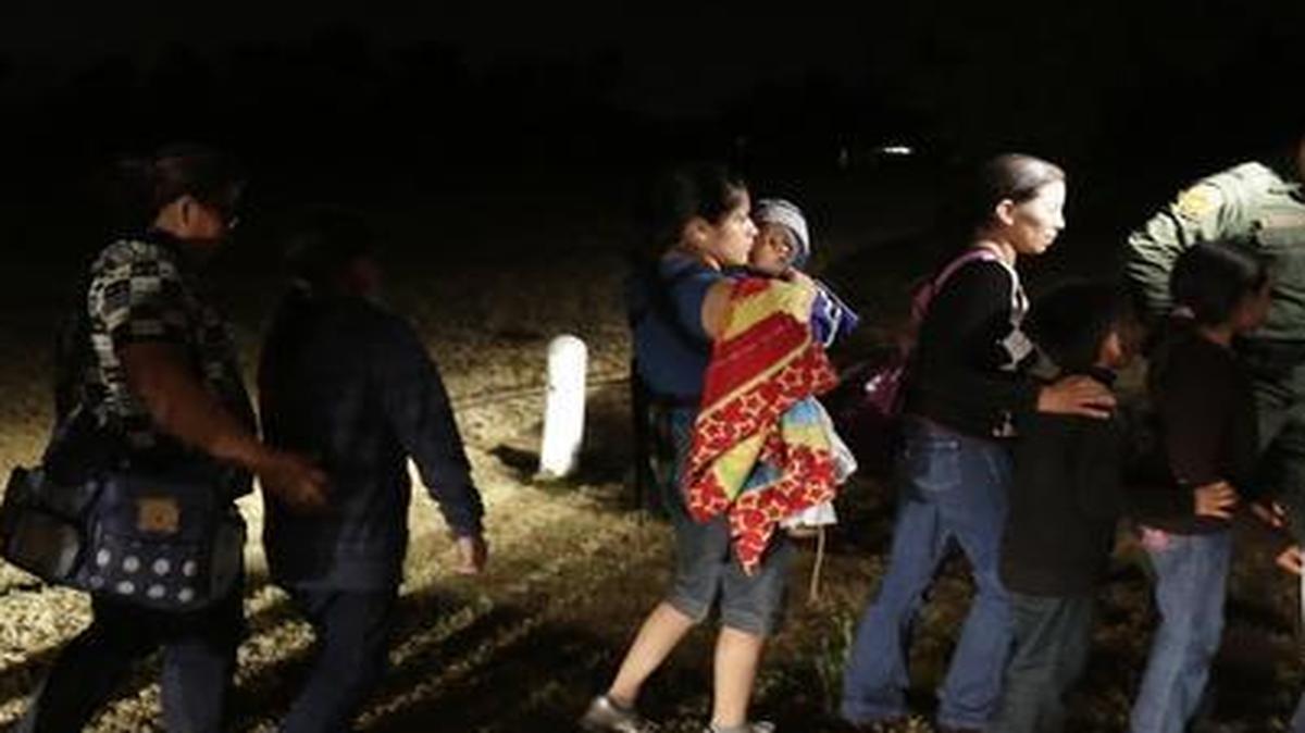 A group of migrants from Honduras and El Salvador were captured near Granjeno, Texas. A flood of unaccompanied minors from troubled Central America has focused attention on violence and poverty there.
