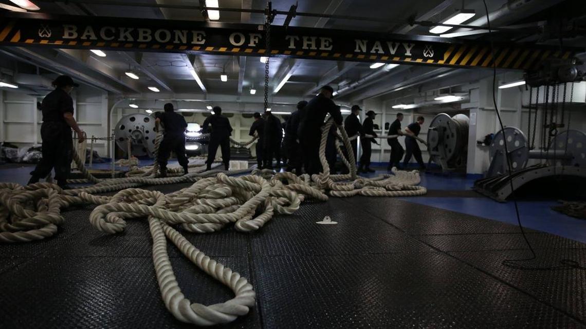 USS New York marks Sept. 11 getting ready to help Florida in wake of Irma