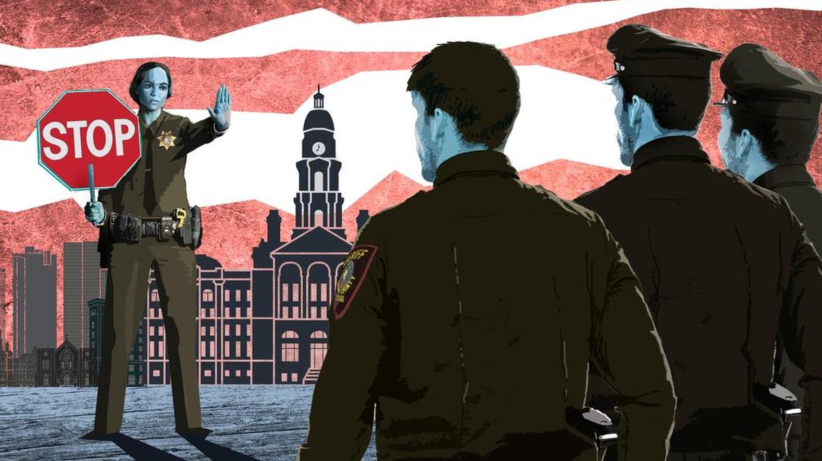 Sexual harassment cases in Tarrant County Sheriff's Department.