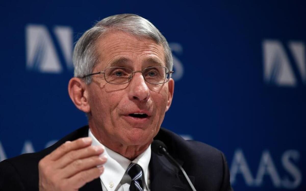 Dr. Anthony Fauci, the director of the National Institute of Allergy and Infectious Diseases.
