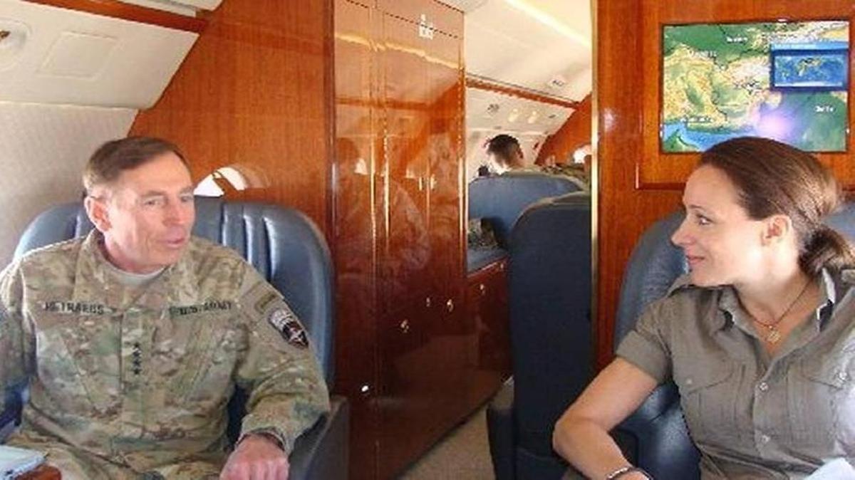 Author Paula Broadwell of Charlotte, N.C., made six trips to Afghanistan in 2010 to interview Gen. David Petraeus for her biography of him.