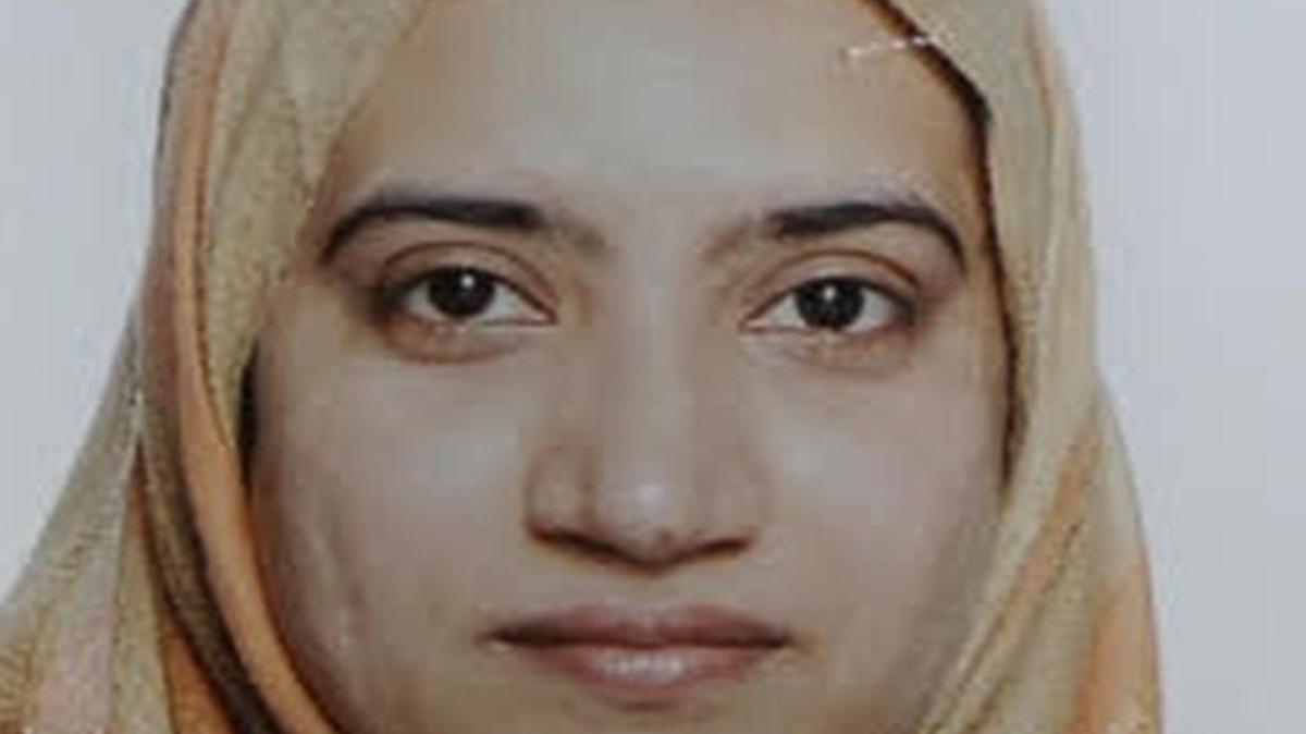 Tashfeen Malik in an undated photo provided by the FBI.