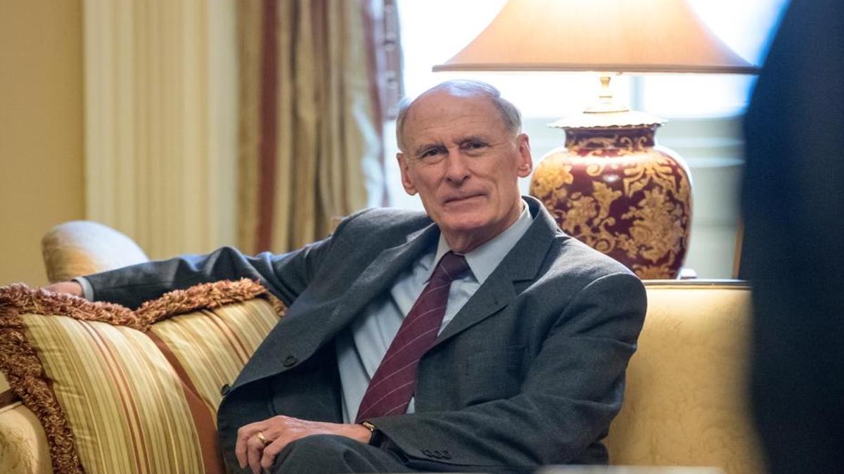 National Intelligence Director-designate former Indiana Sen. Dan Coats.