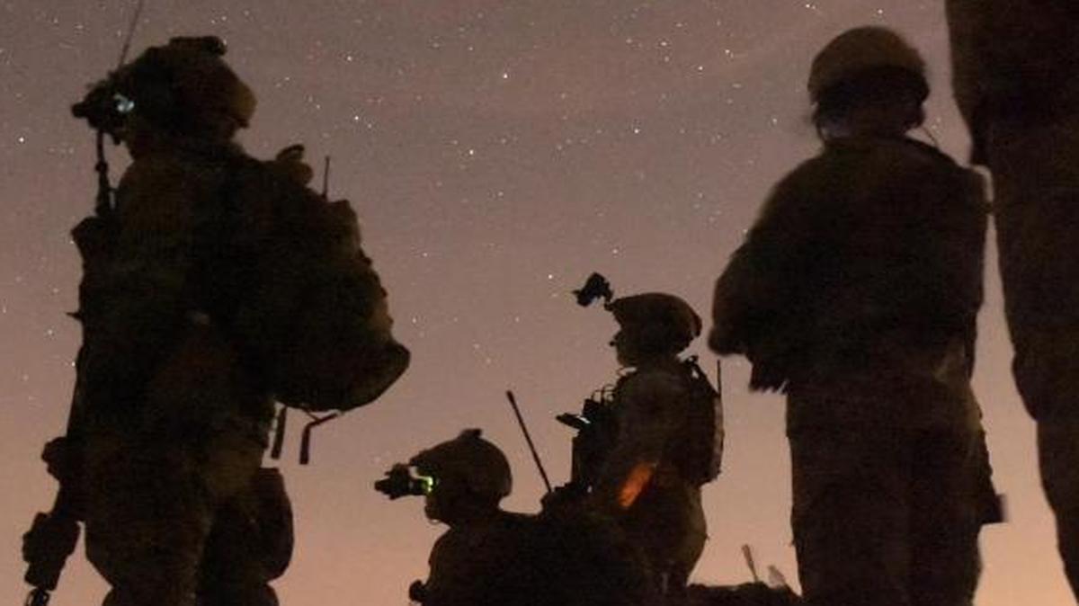 Air Force Special Tactics airmen assigned to the 24th Special Operations Wing conduct close air support training during at Eglin Air Force Base, Florida..