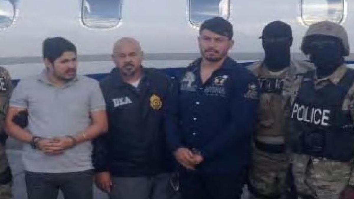 Efrain Campo Flores, 29, and Francisco Flores de Freitas, 30, were arrested during a sting in Haiti on Nov. 10, 2015. They have been charged with conspiring to smuggle 800 kilograms of cocaine into the U.S.