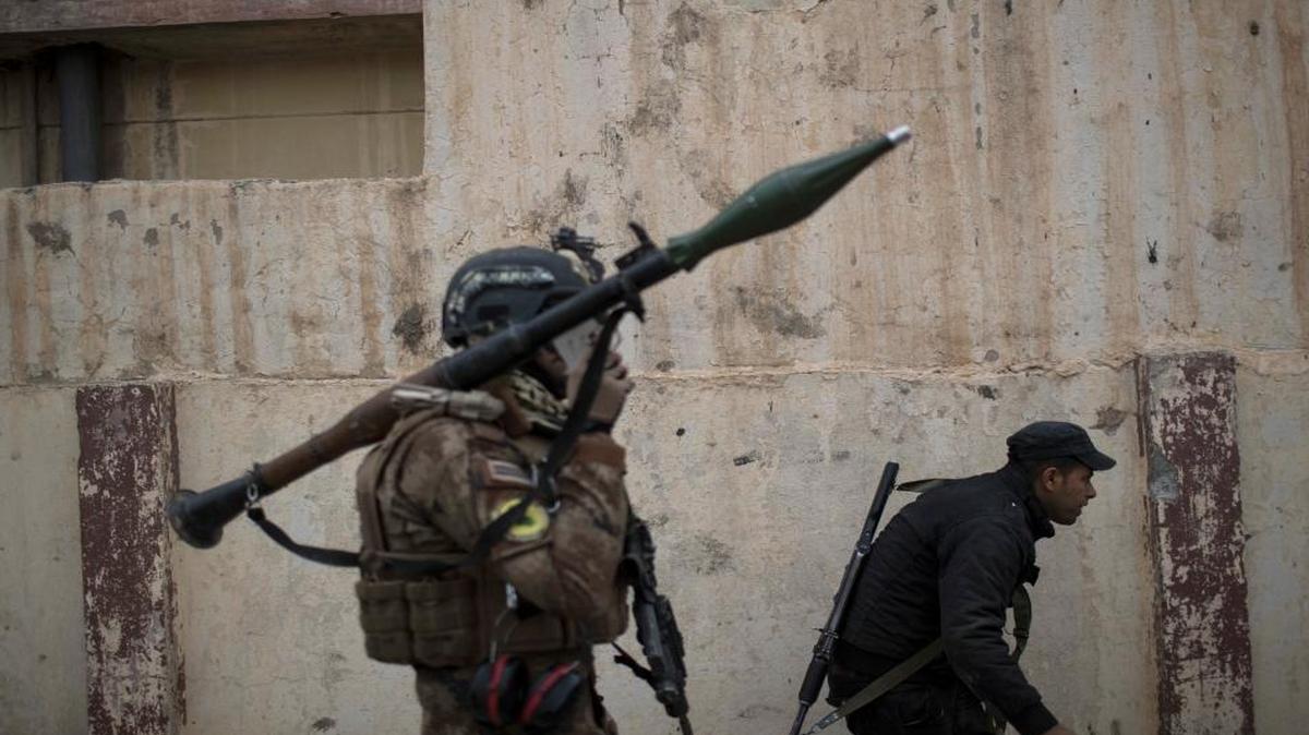 Even as Iraqi special forces advance towards Islamic State militant-held territory in Mosul, Iraq, military experts worry about the next phase for the terrorist organization. This photo was taken from Wednesday, Nov. 16, 2016 on the east side of Mosul.
