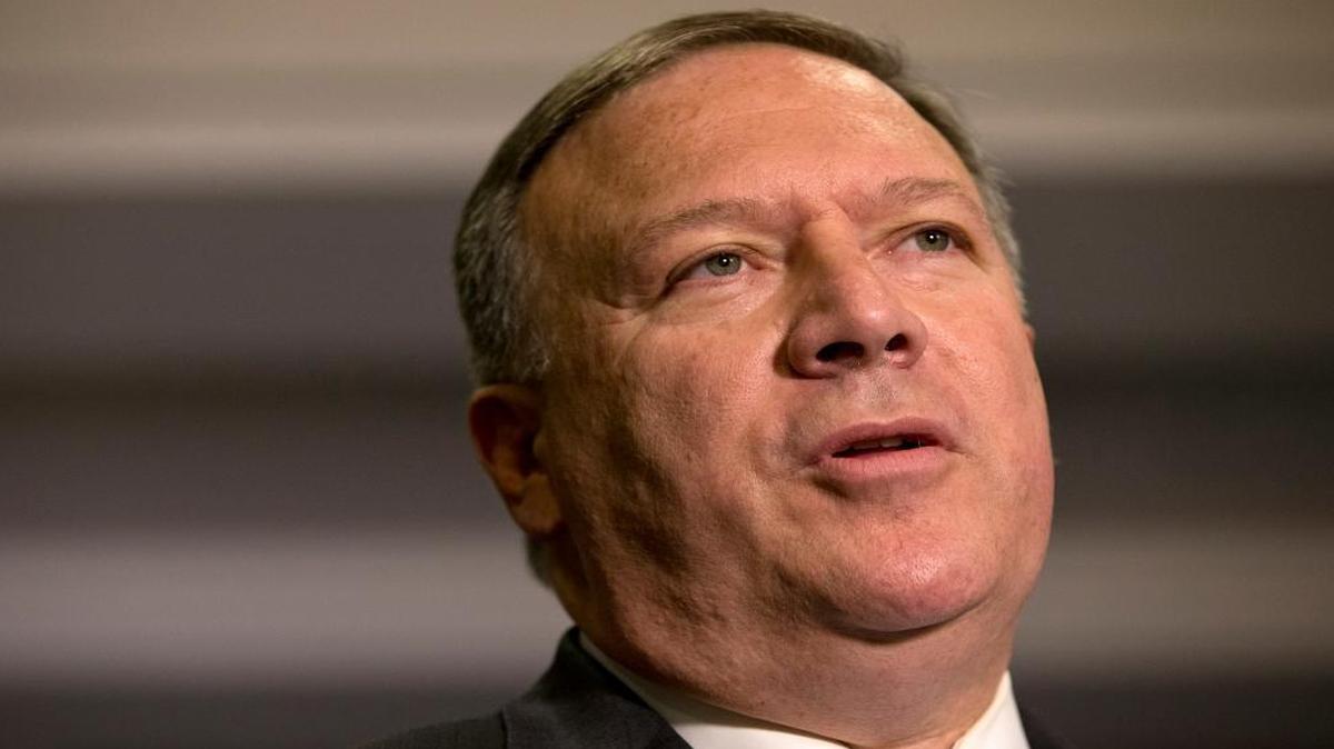 Rep. Mike Pompeo, R-Kansas, speaks on Capitol Hill in Washington in October 2015.