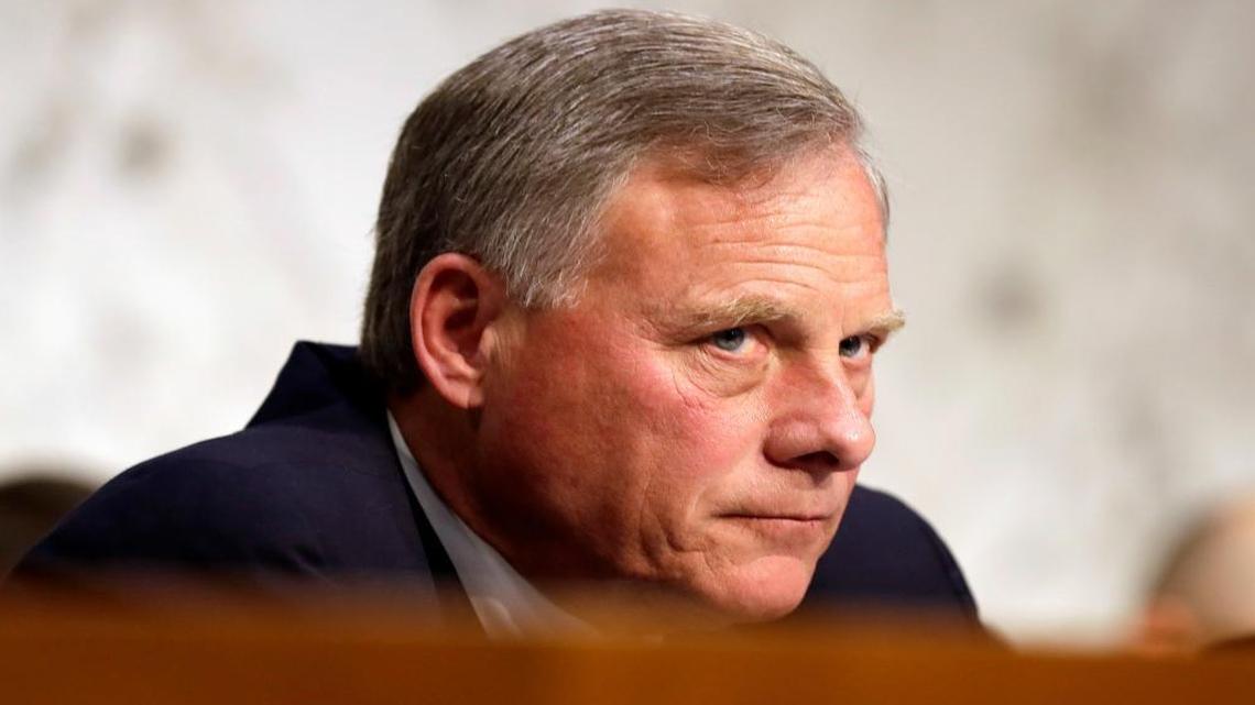 Senate Intelligence Committee Chairman Sen. Richard Burr, a North Carolina Republican, will preside over a hearing Wednesday on proposed reauthorization of a crucial surveillance program known as Section 702. He’s seen here at a May 11 hearing.
