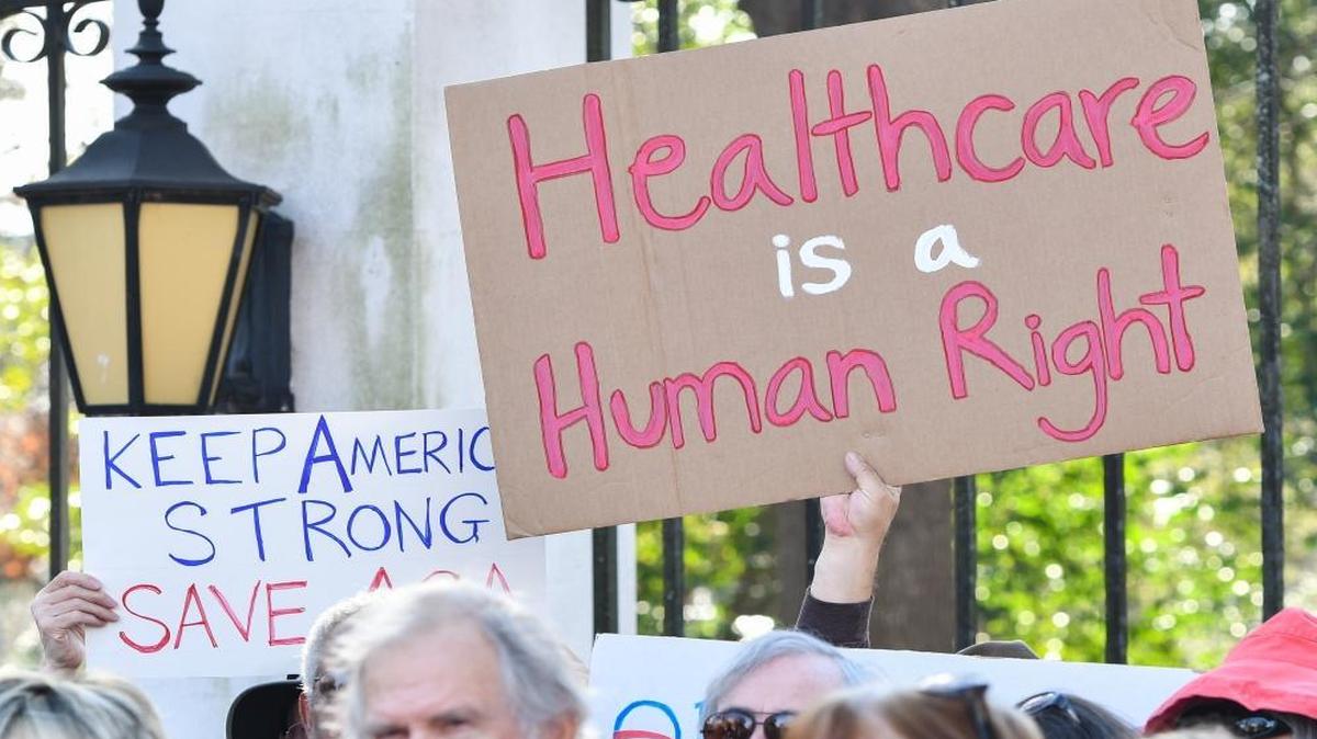 Many Affordable Care Act supporters showed up at a South Carolina rally with hand-made signs to show off their feelings regarding the ACA and health care in America. The ACA rally took place to bring awareness to the repercussions of repealing the health care law.