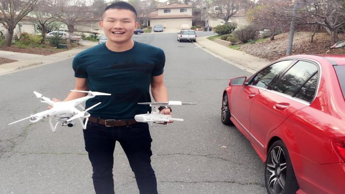 Owen Ouyang, a Chinese exchange student in Martinez, California, recently launched a sleek new drone he had purchased online for about $1,000. The 2.8-pound drone, advertised as “easy to fly,” veered dangerously toward a power line, then climbed more than 700 feet – nearly colliding with a California Highway Patrol helicopter.