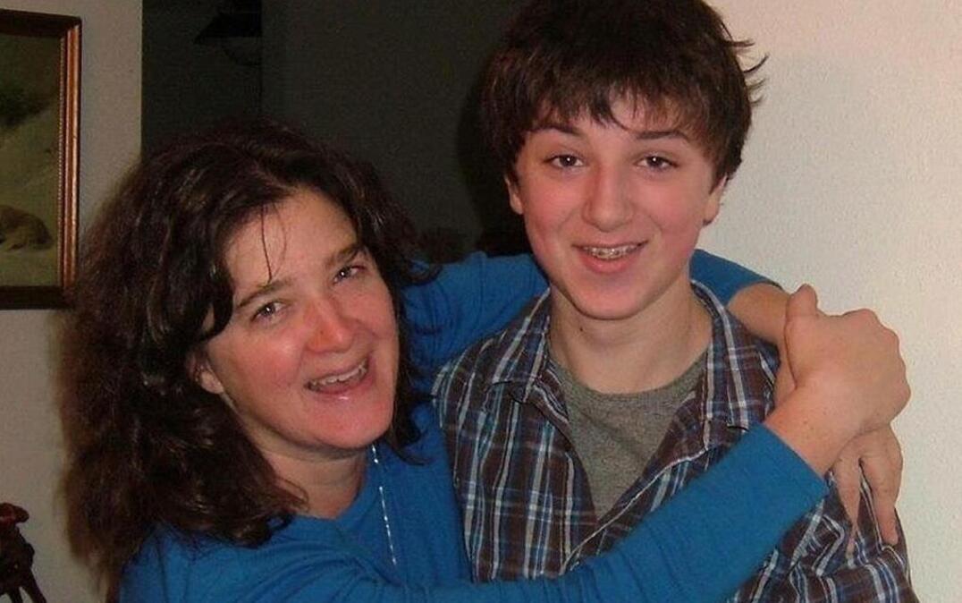 Palmerston Burk, shown here with his mother, Kathleen Gilligan, was just 14 when he killed himself on Oct. 4, 2012. Had he lived, Gilligan said, her son would have been a graduate last month at Vashon Island High School in Washington state.