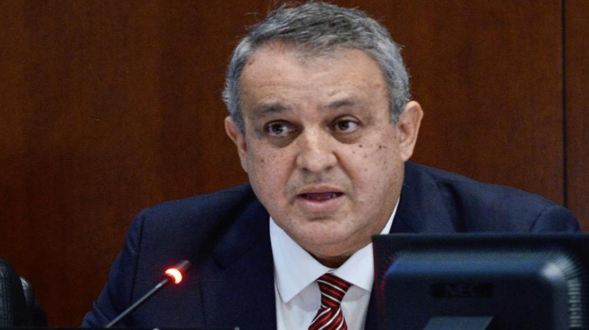 Eulogio del Pino, president of the Petróleos de Venezuela SA, addresses Organization of American States on benefits of Petrocaribe oil subsidies program. Washington, D.C. Nov. 19, 2015