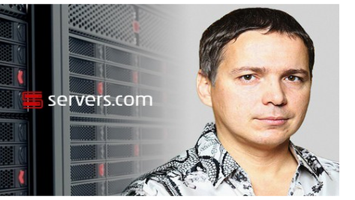 An image of Alexsej Gubarev from the Russian website of Servers.com, which is owned by his parent company, XBT Holding.