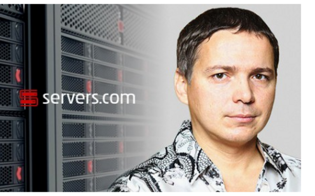 An image of Alexsej Gubarev from the Russian website of Servers.com, which is owned by his parent company, XBT Holding.