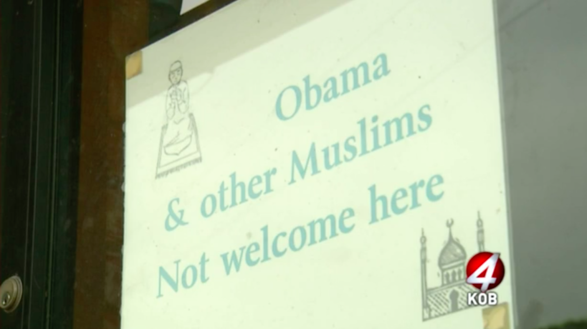 No criminal investigation has been opened against the store, which has displayed similar signs for years.