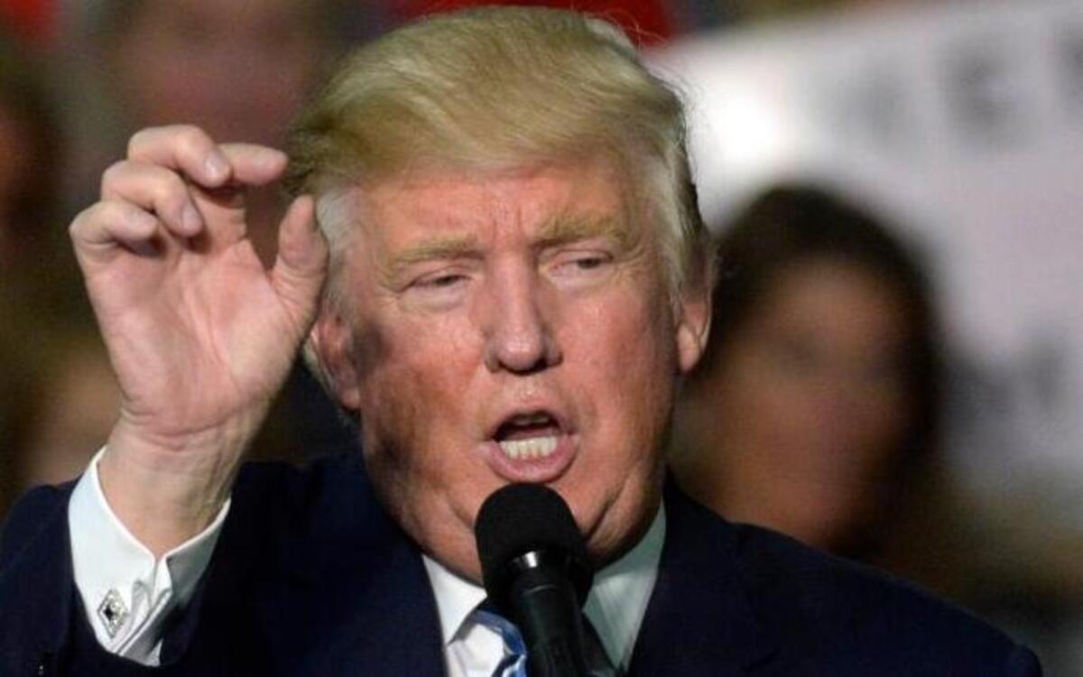 Republican presidential candidate Donald Trump speaks at a campaign rally at the Charlotte Convention Center in Charlotte, N.C., on Friday, Oct. 14, 2016.