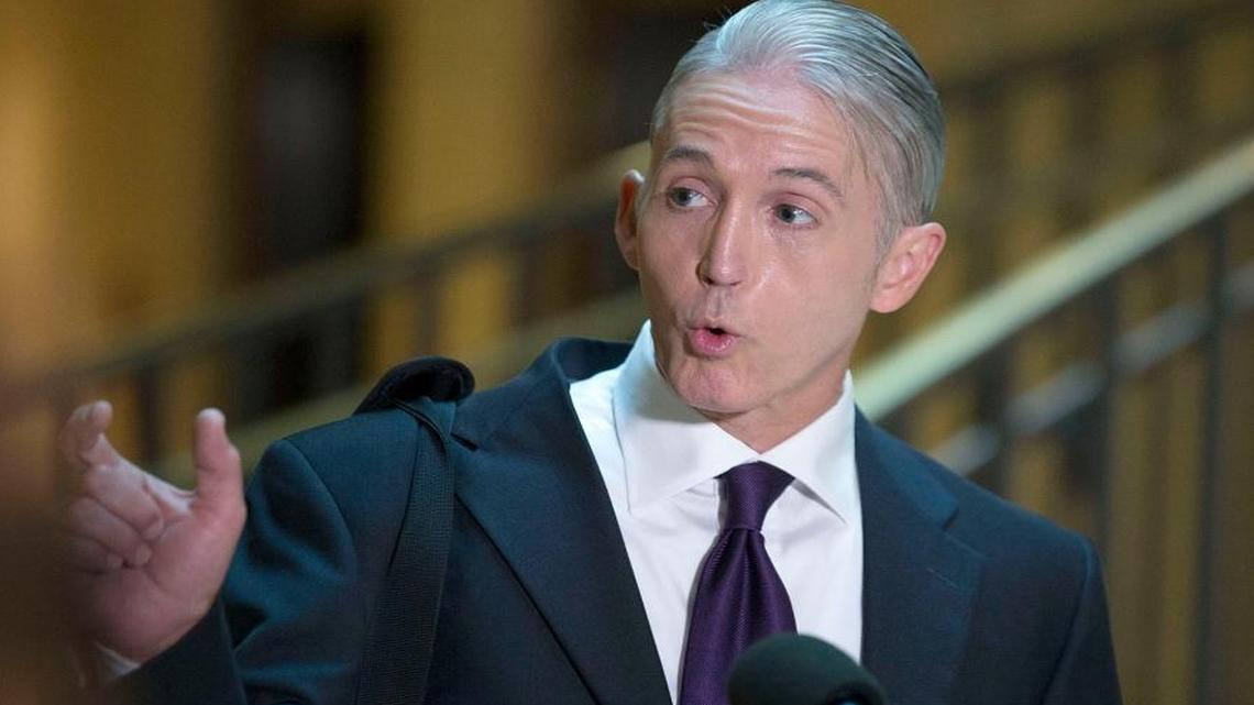 
Rep. Trey Gowdy, R-S.C., chairman of the House Benghazi Committee whose investigation sparked the furor over Hillary Clinton’s emails, oversaw a closed interview with Friday with Cheryl Mills, Clinton’s former chief of staff.
