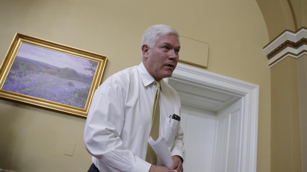 House Rules Committee Chairman Rep. Pete Sessions, R-Texas, on Capitol Hill in Washington.
