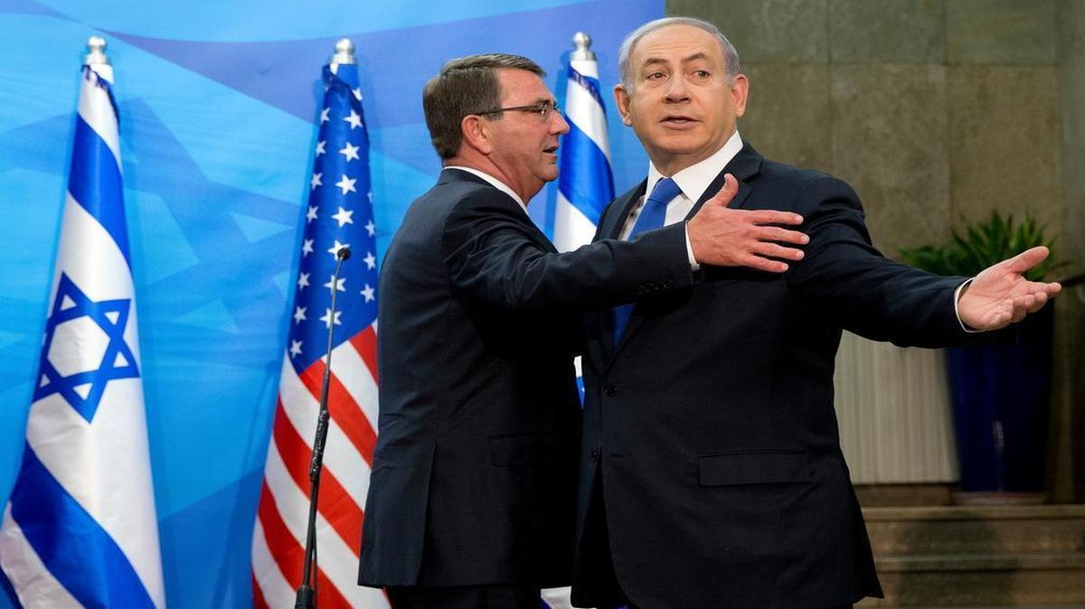 
Israeli Prime Minister Benjamin Netanyahu and Defense Secretary Ash Carter Tuesday in Jerusalem. Israeli opponents of the nuclear deal say its not just the threat of weapons that drives them.

