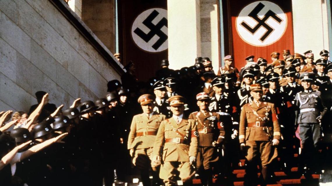 
In Germany, where the swastika elicits Adolf Hitler’s final solution and the systematic murder of six million Jews and 5 million others, Nazi symbols are rarely seen today. The conquering allies banned their display in October 1945; the new Federal Republic of Germany enshrined that ban in German law in 1949.
