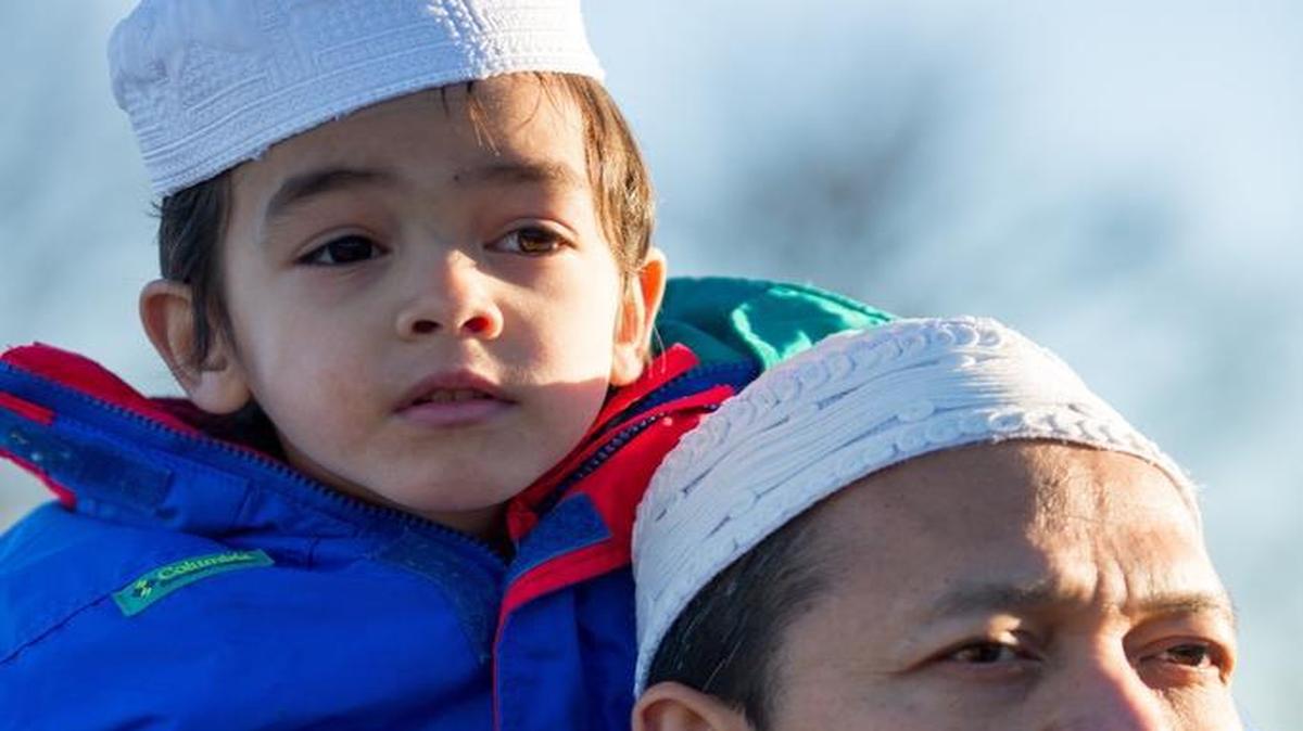 Terra Kurmia and his son Adam, 4, participate in an interfaith gathering organized by American Muslim organizations to protest the actions of ISIS, on the steps of the Lincoln Memorial in Washington, D.C., on Nov. 20, 2015. Kurmia, an American citizen, is originally from Indonesia. "We are standing for the basic principles of America: life and liberty. It's the one thing that makes this country great." In the aftermath of the Paris massacre, American Muslims face a backlash that lumps them together with an extremist fringe, as politicians make sweeping anti-Muslim statements and advocacy groups report a spike in hate-crime incidents.
