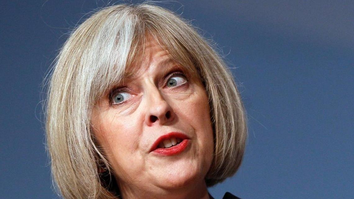 Britain’s new Prime Minister Theresa May is caught in a case of mistaken identity.