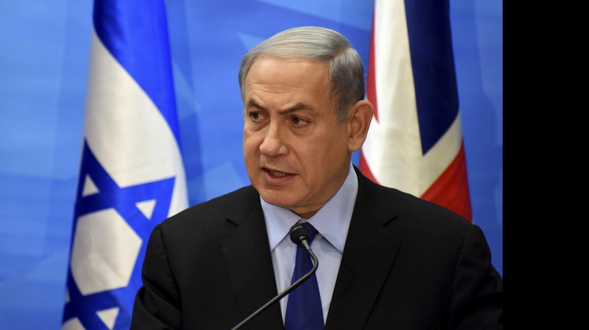 
Israeli Prime Minister Benjamin Netanyahu Thursday, July 16, 2015, in Jerusalem. 
